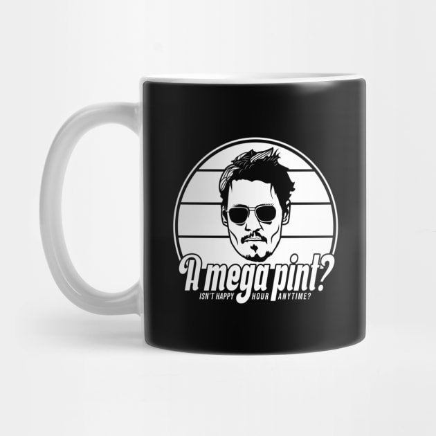 A mega pint? Isn't happy hour anytime? Johnny Depp! by ActiveNerd